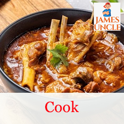 Domestic cook Mrs. Ujjwala Patra in Garden Reach